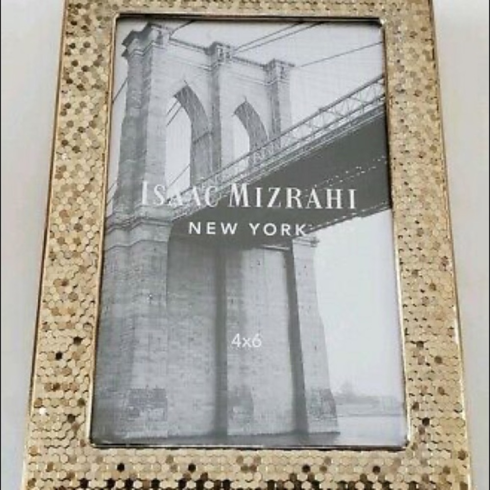 Issac Mizrahi 4x6 Photo picture frame